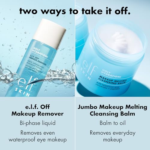 e.l.f. SKIN Holy Hydration! Makeup Melting Cleansing Balm, 2 oz