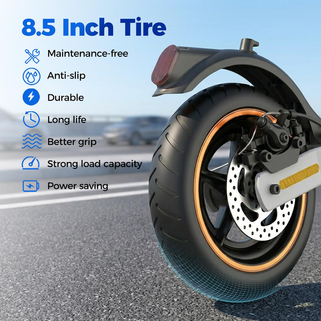 Electric Scooter Adults, 1000W/500W Motor, 28/21 Miles Max Range, 10''/8.5" Tires All Terrain, 25/20 MPH Top Speed, Lightweight Commuting E Scooter, Foldable for Adults Teens
