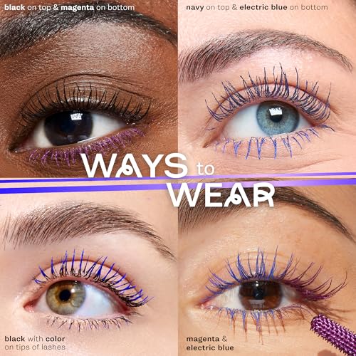 tarte tartelette tubing mascara – Lash Extensions in a Tube, Easy-to-Remove Eye Makeup, Clinically Proven to Volumize & Curl, 24Hr Smudge-Proof Longwear, vegan & cruelty-free