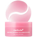 medicube Hydrogel Eye Patches with PDRN, Caffeine & Collagen (60 Counts) | PDRN Retinol & Collagen Gel Mask - Eye Patches for the appearance of Dark Circles, Undereye Bags & Firming, Korean Skincare