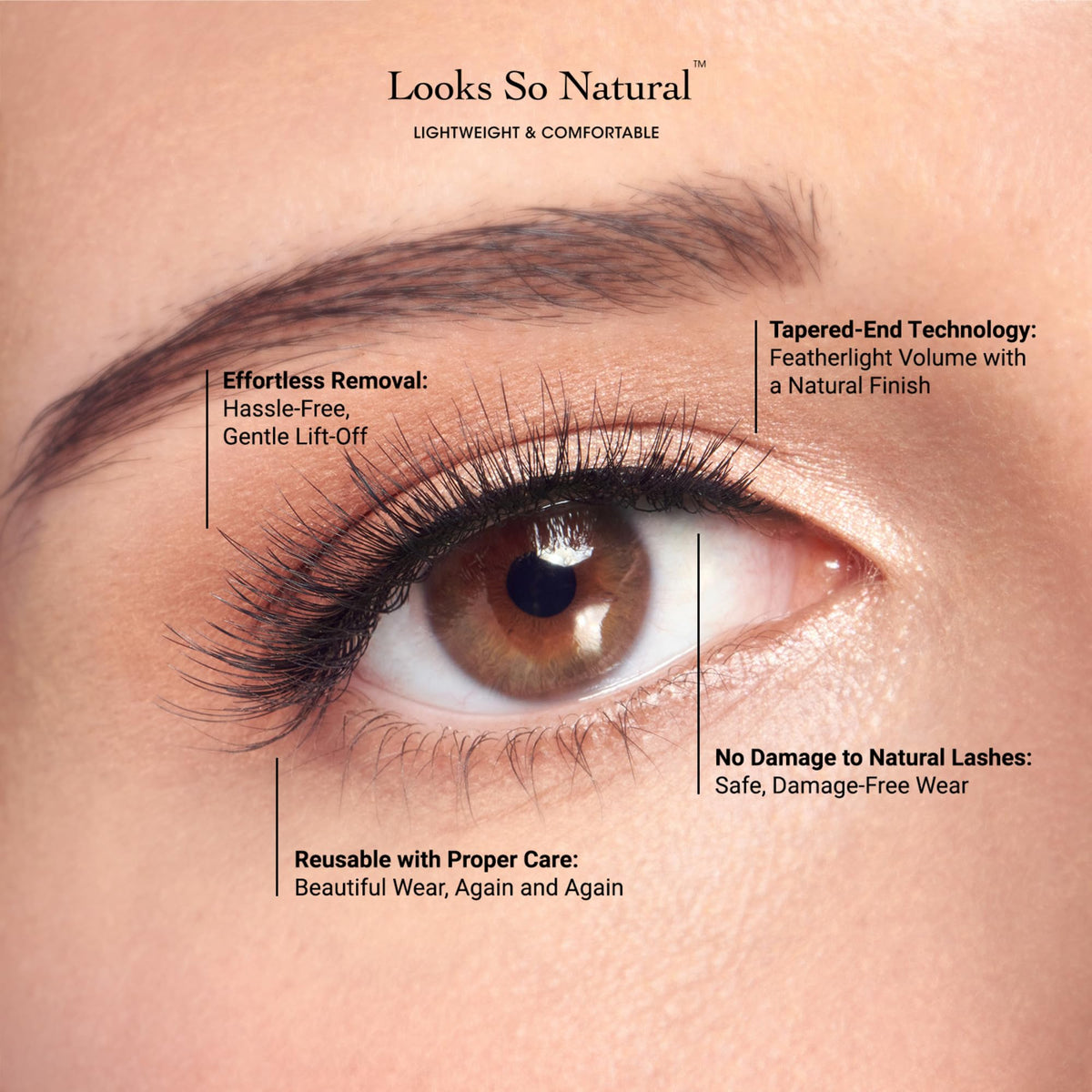 Kiss So Wispy, False Eyelashes, '', 12mm, Includes 5 Pairs Of Lashes, Easy to Apply, Reusable Lash Clusters