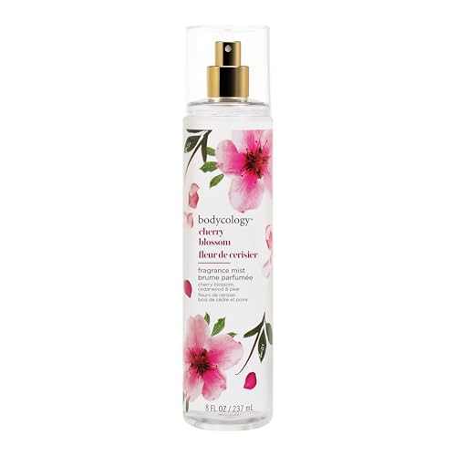 Bodycology Long-Lasting Fragrance Body Mist, Cherry Blossom, 8 fl oz