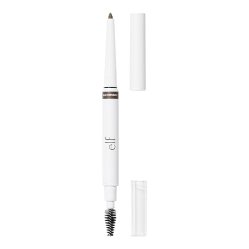 e.l.f. Instant Lift Waterproof Eyebrow Pencil, Deep Brown