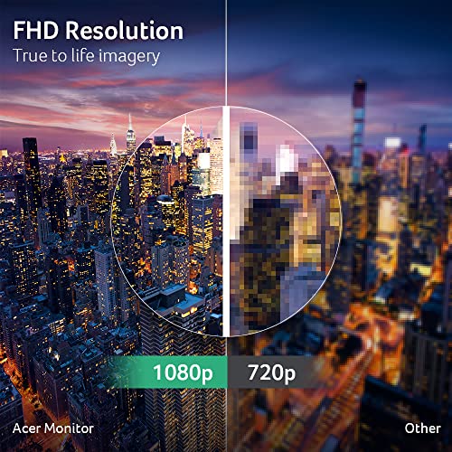 Acer 27in FHD 1920x1080 IPS 120Hz Gaming Monitor | Office KB272 G0bi | 1ms, AdaptiveSync, sRGB 99%, HDMI, VGA, VESA Mountable, Bluelight Filter