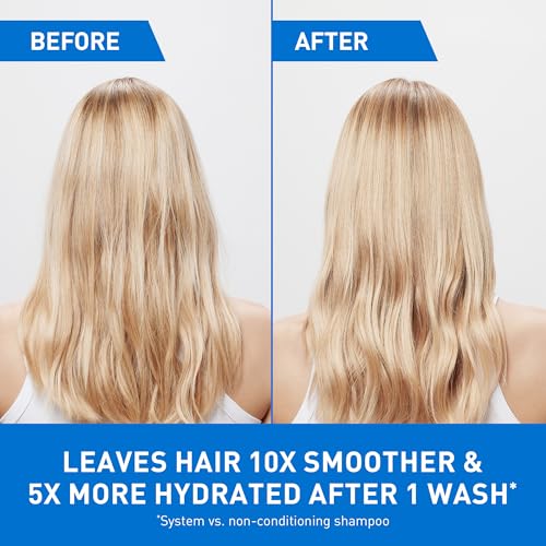 CeraVe Gentle Hydrating Shampoo with Hyaluronic Acid for Hair & Scalp, 12oz | Leaves Hair and Scalp Soft and Healthy-Looking with Ceramides, Niacinamide and A Color Safe Formula