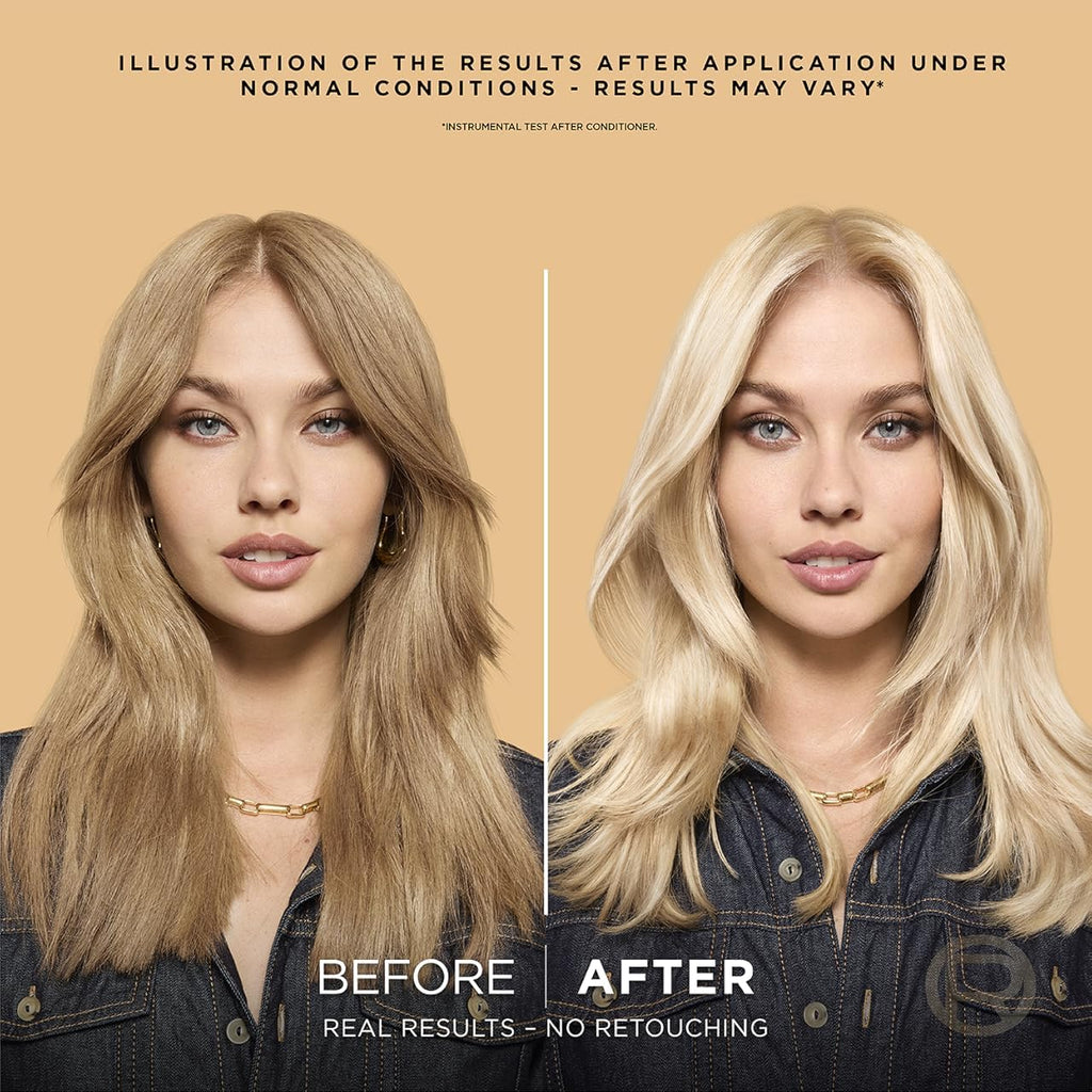 L'Oreal Paris Superior Preference Luminous Fade-Defying Permanent Hair Color, Hair Dye For Up to 9 Weeks of Radiance, Natural Blonde 9, 1 Hair Dye Kit