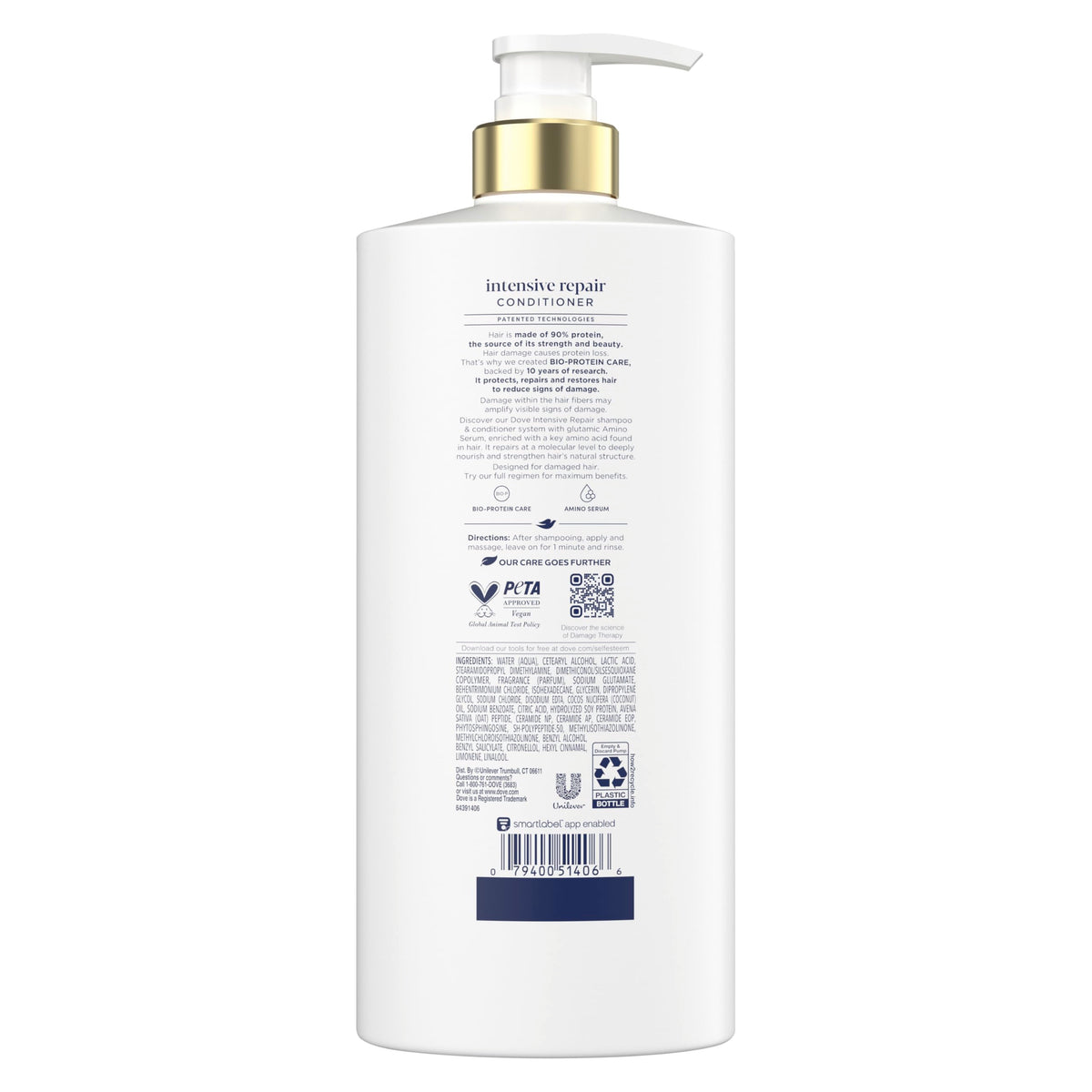 Dove Intensive Repair Conditioner for Damaged Hair & Breakage 28oz