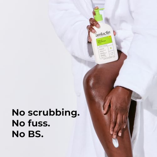Amlactin Daily Nourish Body Lotion, 12% Lactic Acid, 14.1 oz | 12% lactic acid body lotion exfoliates and moisturizes dry skin to help reveal softer, smoother daily hydration.
