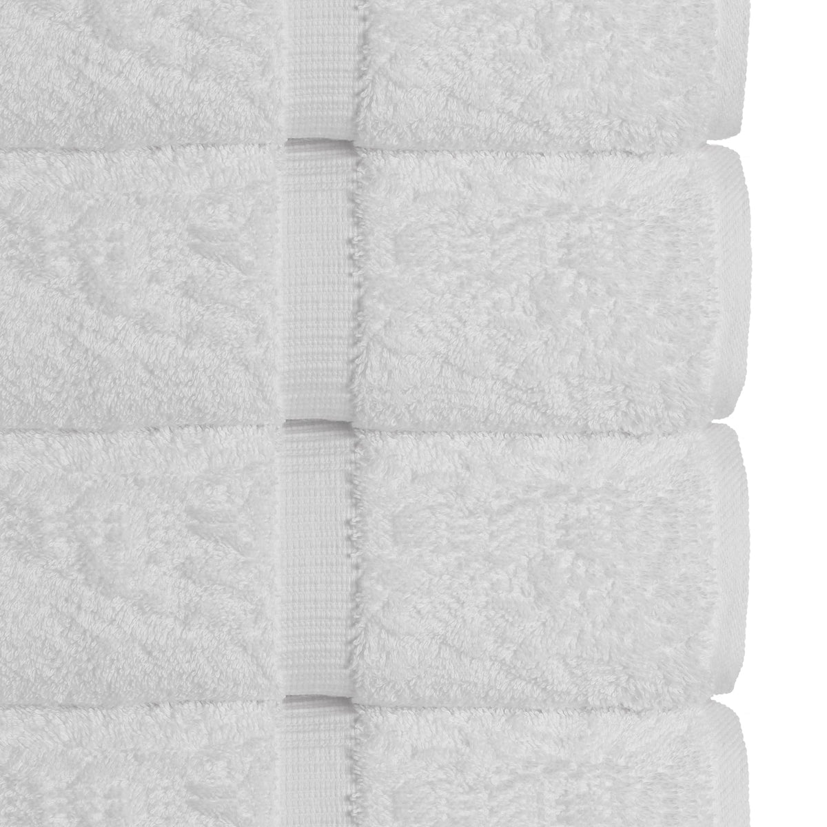 Chakir Turkish Linens 100% Cotton 4-Pack Bath Towels 27x54, White | Premium Cotton Turkish Bath Towels, Set Of 4 At 27x54, Oeko-Tex Certified, Soft Plush And Absorbent