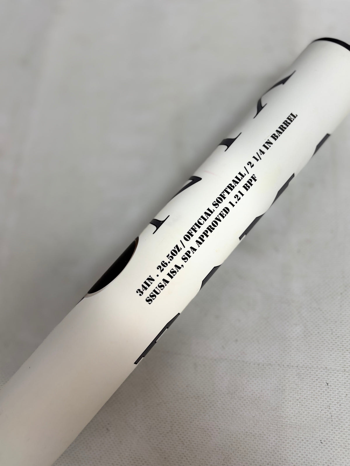 Onyx Bama Donnie Hudson End Load Senior Softball Bat 34in 26.5oz (used)