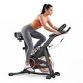 RELIFE Rebuild Your Life Compact Exercise Bike Indoor Cycling Bike Fitness Stationary Bike with Adjustable Resistance for Home Gym Workout 330LBS