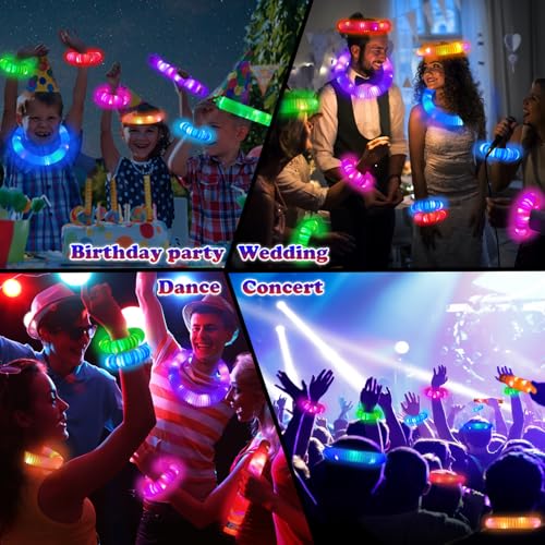 Halloween Glow Sticks for Kids 12-96 PCS,Glow in Dark Party Favor Supplies | Light Up Neon Necklace Bracelet Accessories Decorations for Toddlers Boys Girls,Fun for Halloween Birthday Dance Camp Care