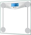 Etekcity Digital Body Weight Bathroom Scale, 6mm Tempered Glass, 400 lbs | Large Blue LCD Backlight Display, High Precision Measurements for Home Bathroom Use
