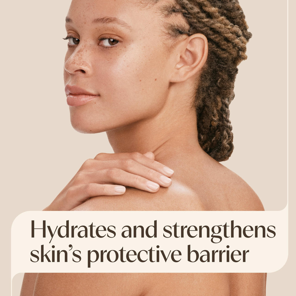 Aveeno Daily Moisturizing Body Lotion, Fragrance-Free, 18 fl. oz | Daily Moisturizing Body Lotion for Normal to Dry Skin, Soothing Prebiotic Oat, Non-Greasy Formula, Non-Comedogenic