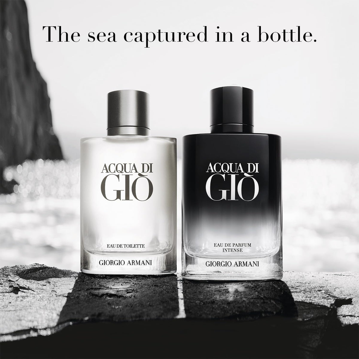 Armani Beauty Acqua di Giò Eau de Toilette - Fresh Aquatic Mens Cologne | Fragrance with Bergamot, Marine Notes & Cedarwood - Long Lasting Clean & Citrusy Mens Scent - Perfect for Everyday Wear