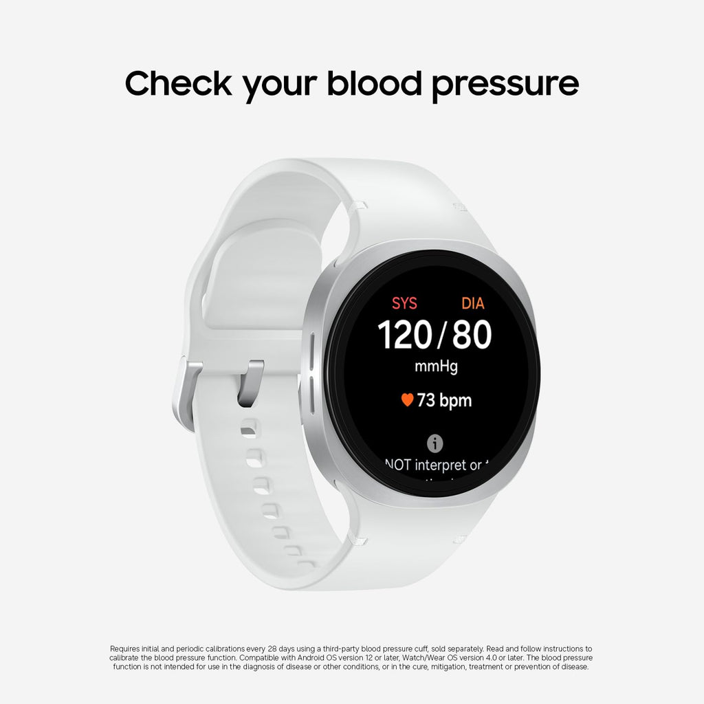 Samsung Galaxy Watch 8 40mm Bluetooth Smartwatch, Cushion Design, Quick Button, Sleep Coaching, Now Bar, Running Coach, Energy Score, Graphite [US Version, Amazon Exclusive 2Yr Warranty]
