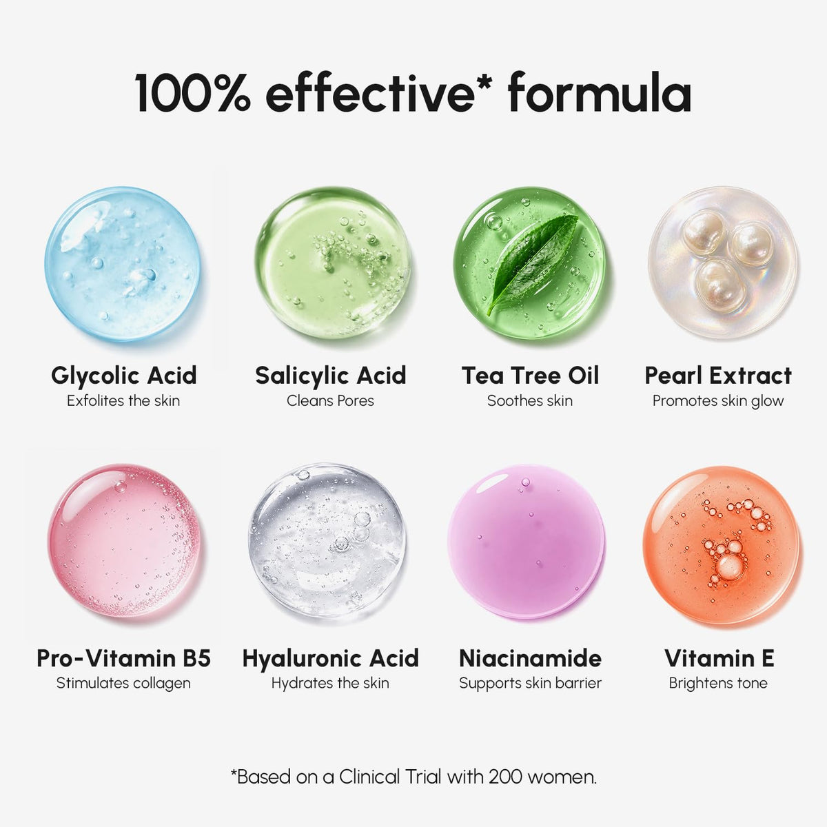 MAREE Glycolic Acid Toner Pads - Face Pads for Exfoliating Peel Zero Pore | Glycolic acid pads, sun spot remover for face, exfoliating face pads with glycolic acid and salicylic acid, acne wipes