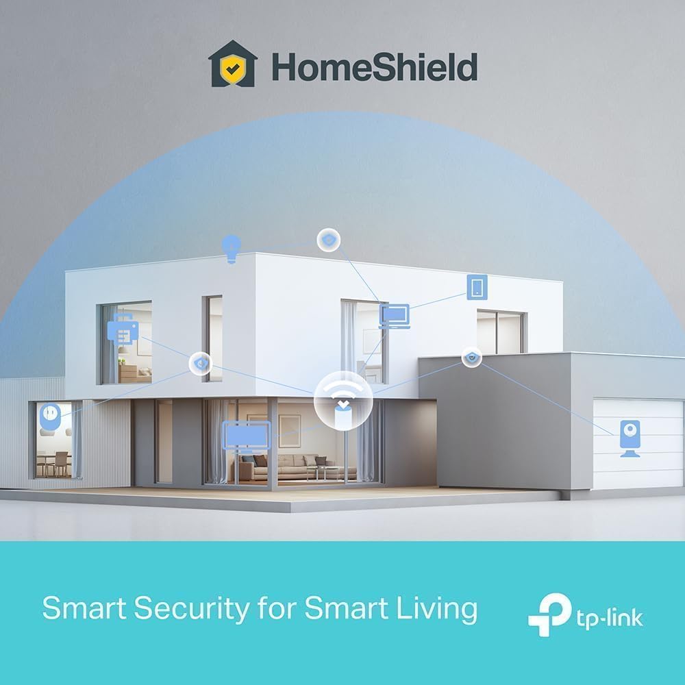 Deco 7 Pro Tri-Band WiFi 7 BE10000 Whole Home Mesh System 6-Stream 10 Gbps | 4 x 2.5G Ports Wired Backhaul, 4 x Smart Internal Antennas, Up to 7,600 Sq.ft, VPN, HomeShield, AI-Roaming (BE63 3-Pack)