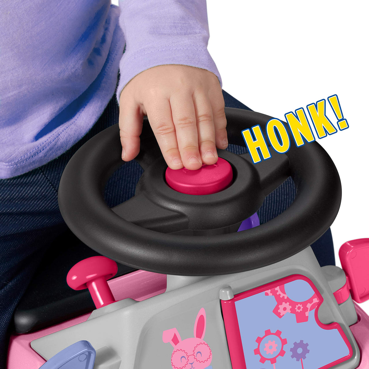 Radio Flyer Creativity Car, Toddler Ride On Toys, for Toddlers 1-3