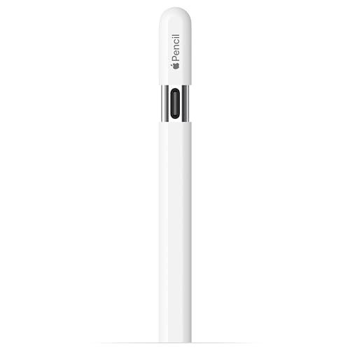 Apple Pencil (USB-C): Device Compatibility Check Required | Pixel-Perfect Precision, Tilt Sensitivity, Perfect for Note-Taking, Drawing, & Signing Documents. Charges and Pairs w/ USB-C