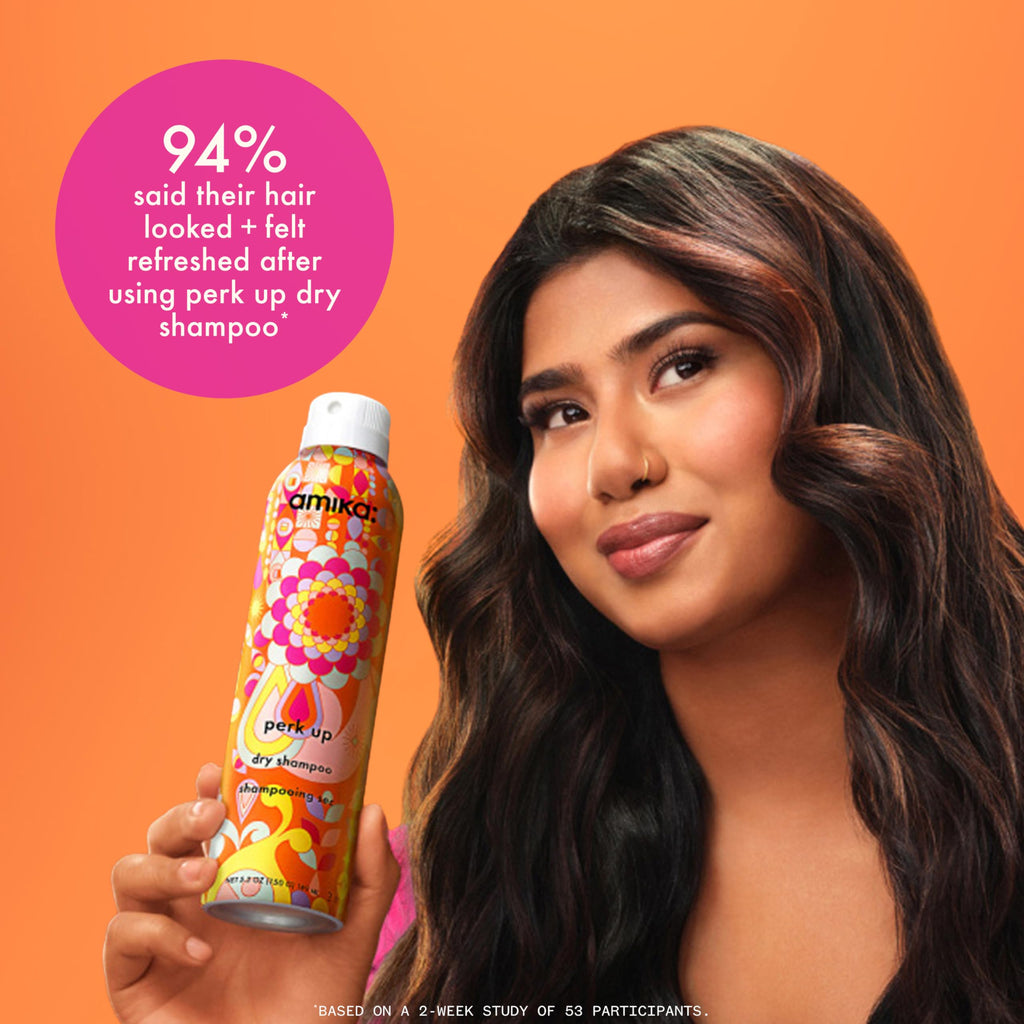 Amika perk up talc-free dry shampoo