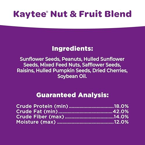 Kaytee Nut & Fruit Wild Bird Seed, 5 lb