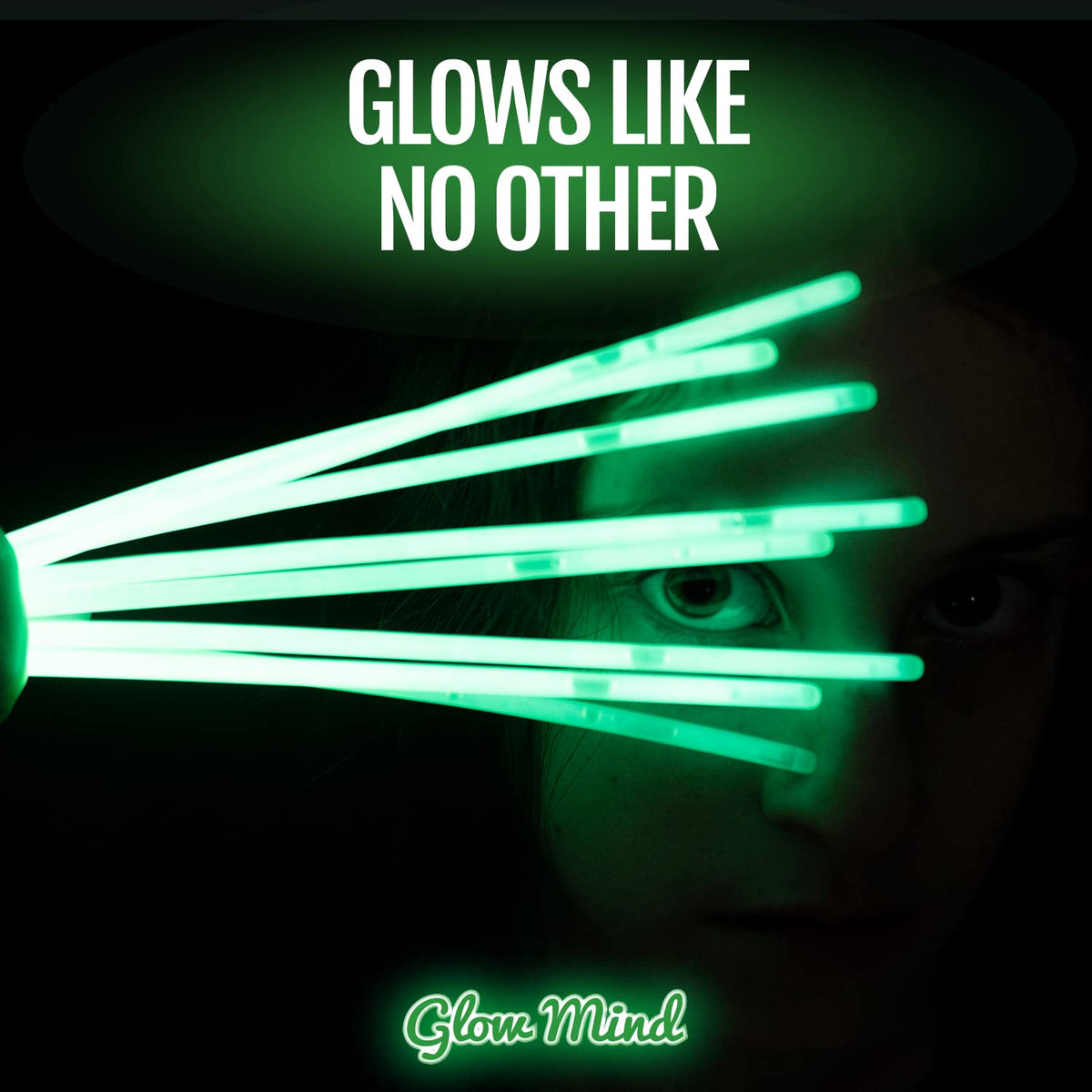 100 Glow Sticks Bulk Party Pack, 8" Halloween Glow Bracelets and Necklaces | Ultra bright neon glow in the dark party supplies with connectors for kids, camping, pool parties and weddings