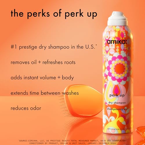 Amika perk up talc-free dry shampoo