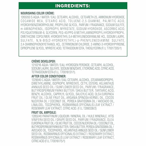 Garnier Nutrisse Ultra Crème Hair Color, 10 Black, 1 Count | Permanent Hair Dye with 100% Gray Coverage, 5-Fruit Oil Nourishing System, Rich, Vibrant Color, Vegan & Cruelty Free