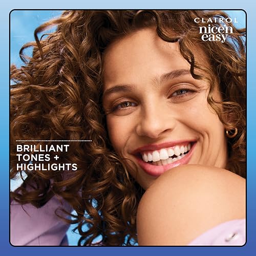 Clairol Nice'n Easy Permanent Hair Dye, 6R Light Auburn | 1 Pack | Zero Ammonia, PPD‑Free, 100% Gray Coverage with Bonding System | Pack of 1