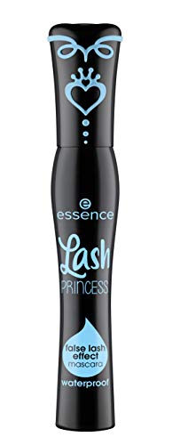 essence Lash Princess False Lash Waterproof Mascara, Black (Pack of 1) | Lengthens & Adds Volume, No Smudge, No Flake, Long Lasting, Fiber Brush, Vegan & Cruelty Free, Paraben Free