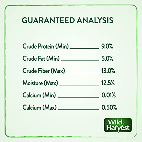 Wild Harvest Daily Blend Bird Food for Cockatiels, 2 lbs. | For Cockatiels, Lovebirds & Small Hookbills, Quality Blend Made With Millet, Select Grains, Sunflower Seeds & More