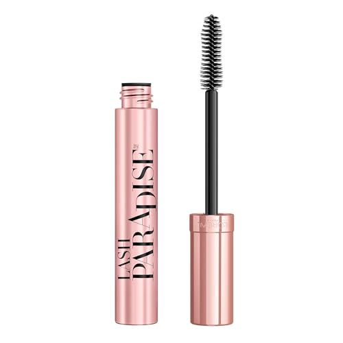 L'Oreal Paris Makeup Voluminous Lash Paradise Mascara, Voluptuous Volume, Intense Length, Feathery Soft Full Lashes, No Flaking, No Smudging, No Clumping, Blackest Black, 0.25 Fl Oz (Pack of 1)