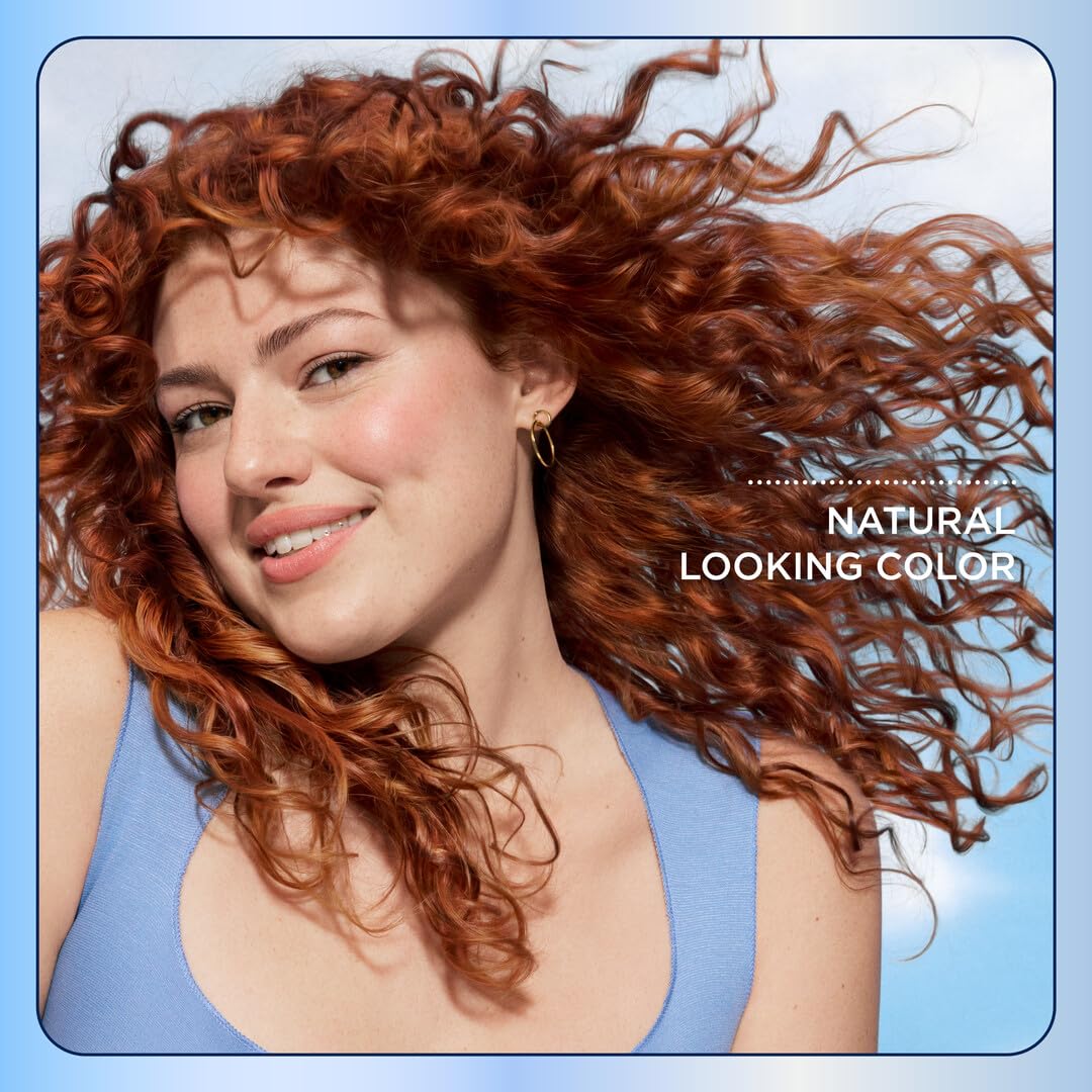 Clairol Nice'n Easy Permanent Hair Dye, 6R Light Auburn | 1 Pack | Zero Ammonia, PPD‑Free, 100% Gray Coverage with Bonding System | Pack of 1