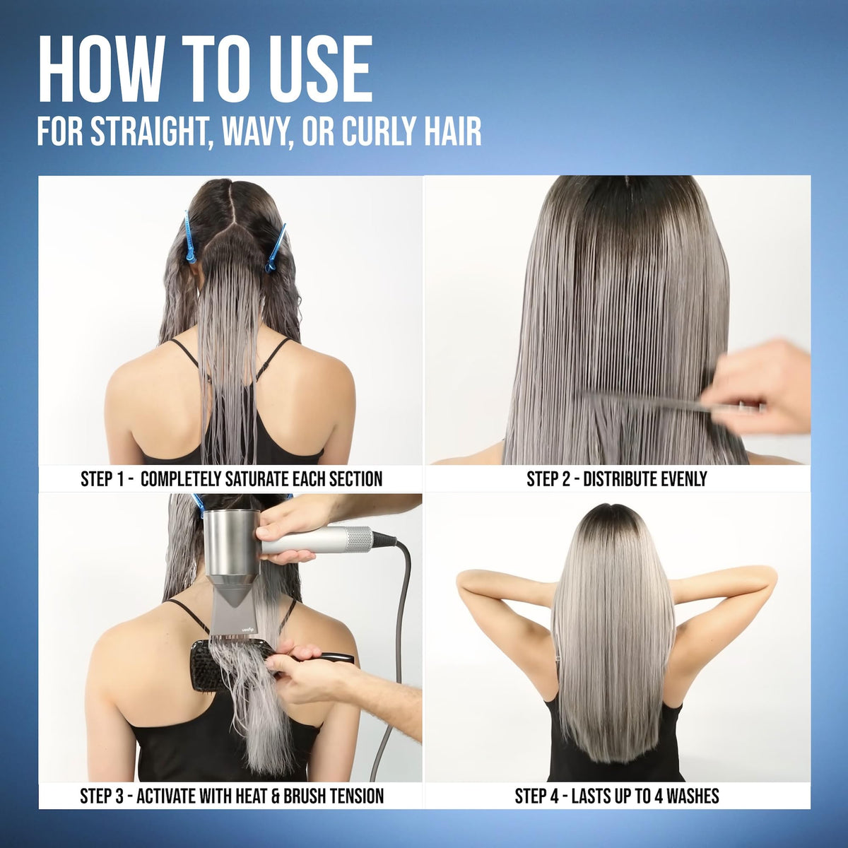 COLOR WOW Dream Coat – Anti-Humidity Frizz Control Spray for Glass Hair | Anti-frizz treatment and humidity-proofing spray delivers glassy-smooth, frizz-free hair. Heat activated, lasts 3-4 shampoos.