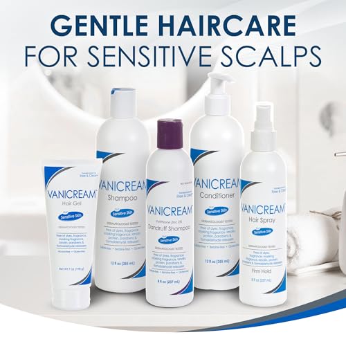 Vanicream Shampoo, Helps Remove Oil, Flaking and Build-Up, 12 Fl Oz | Formulated without Common Irritants for Sensitive Skin, Gentle, Clarifying Shampoo, Dermatologist Tested
