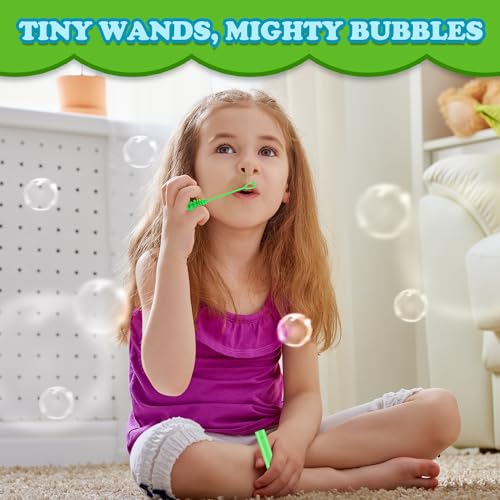Halloween Bubbles Party Favors Supplies for Kids,20-300 Pack Mini Bubble Wand Toy for Toddler, Small Goodie Bag Stuffers Filler Treats Non Candy, Pinata Birthday Classroom Camping Gifts for Boys Girls