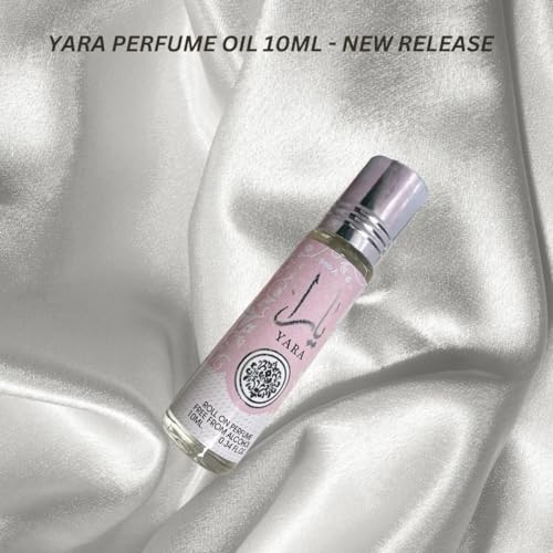 Ard Al Zaafaran YARA Roll-On Perfume Oil CPO - 10ML (0.34 OZ) | Gourmand Accord, Vanilla, Musk, Heliotrope, Orchid, Tangerine.