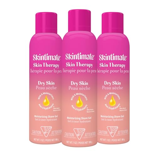 Skintimate Shaving Cream for Women, Shaving Foam, Sensitive Skin Scent, Pack of 3, 7 oz Each