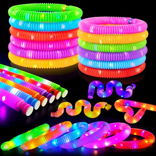 Halloween Glow Sticks for Kids 12-96 PCS,Glow in Dark Party Favor Supplies | Light Up Neon Necklace Bracelet Accessories Decorations for Toddlers Boys Girls,Fun for Halloween Birthday Dance Camp Care