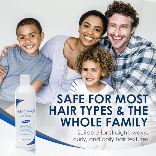 Vanicream Shampoo, Helps Remove Oil, Flaking and Build-Up, 12 Fl Oz | Formulated without Common Irritants for Sensitive Skin, Gentle, Clarifying Shampoo, Dermatologist Tested