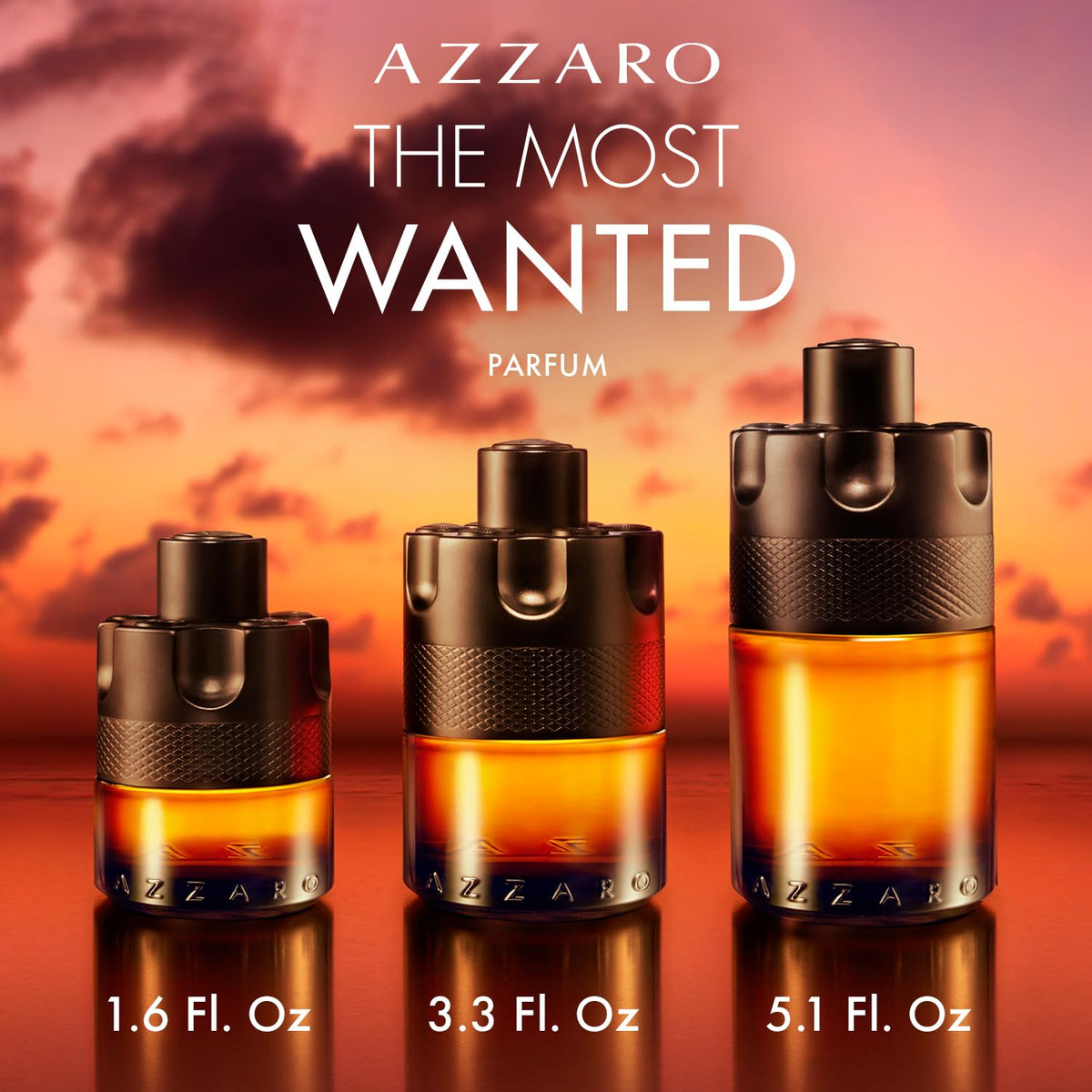 Azzaro The Most Wanted Parfum - Spicy Woody Cologne for Men | Fragrance with Ginger, Woody Notes & Bourbon Vanilla - Long Lasting - Enhancing Mens Scent Perfect for Fall and Winter