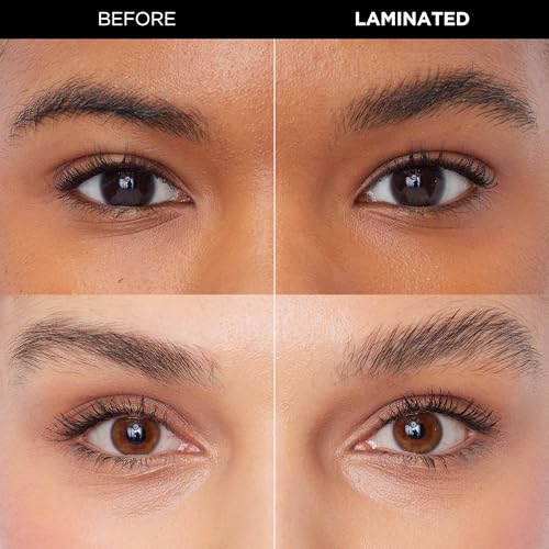 L'Oreal Paris Infallible Up To 24H Wear Brow Lamination, Water-Resistant Longwear Eyebrow Gel Make Up, Clear/Transparent, 0.16 Fl Oz