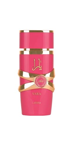 Lattafa Yara Candy - Vanilla, Fruity, Citrus, Floral - Eau de Parfum Long-Lasting Fragrance for Women, 3.40 Ounce / 100 ml