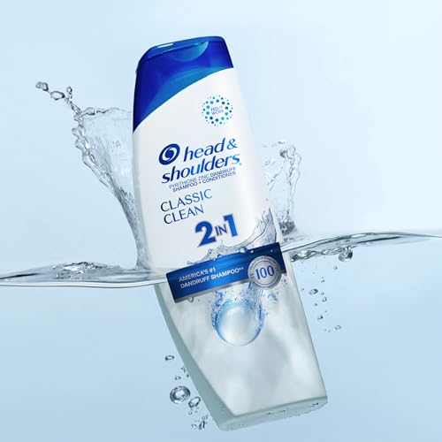 Head and Shoulders Classic Clean 2-in-1 Anti-Dandruff Shampoo + Conditioner 8.45 Fl Oz