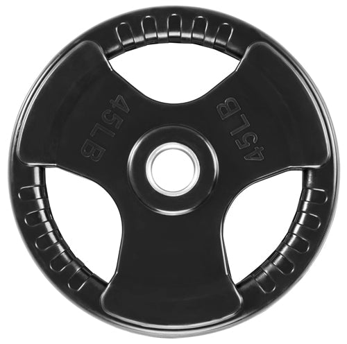 SFE Olympic Black Rubber Grip Plates (New)