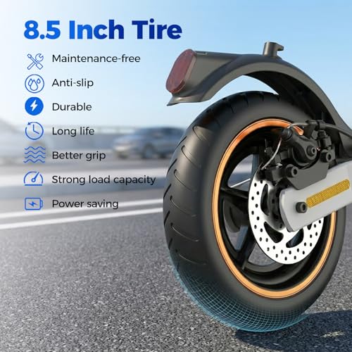Electric Scooter Adults, 1000W/500W Motor, 28/21 Miles Max Range, 10''/8.5" Tires All Terrain, 25/20 MPH Top Speed, Lightweight Commuting E Scooter, Foldable for Adults Teens