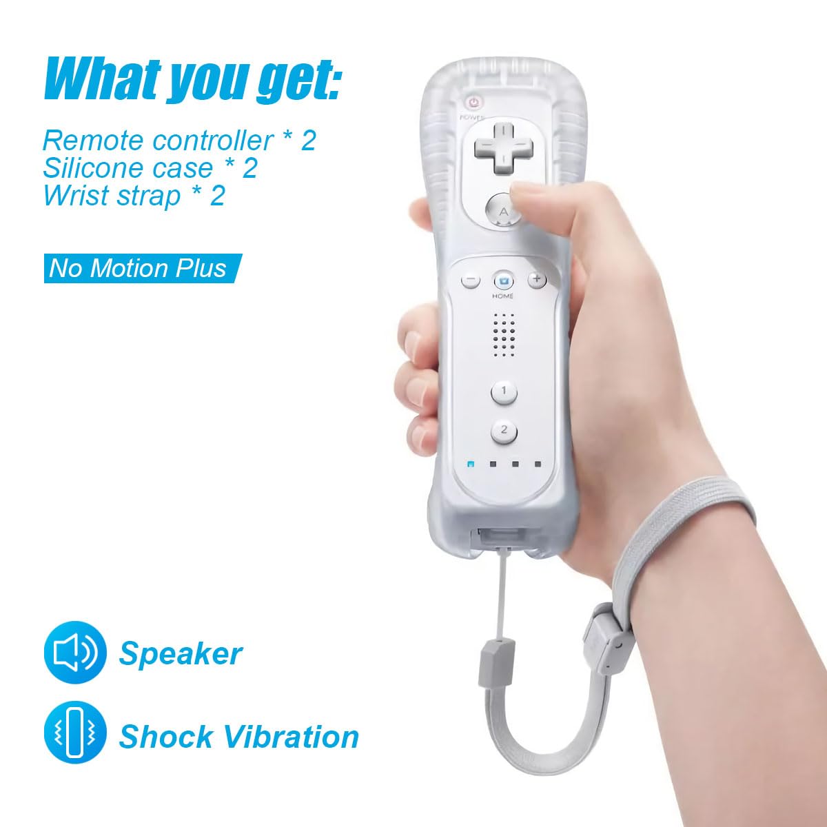 TIANHOO Remote Controller for Wii & Wii U