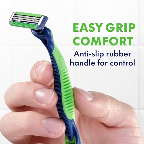 Gillette Sensor3 Sensitive Men's Disposable Razor, 4 Razors