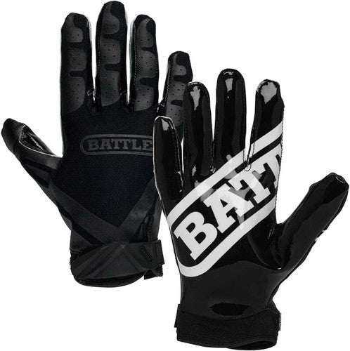 Battle Receiver Football Gloves for Youth - UltraTack Palm, PerfectFit Material